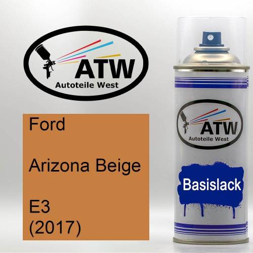 Ford, Arizona Beige, E3 (2017): 400ml Sprühdose, von ATW Autoteile West.